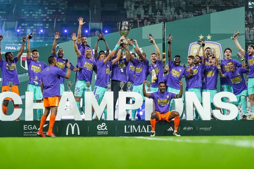 العين يرفع كأس رئيس الدولة 2025-26 بعد فوزه على الجزيرة